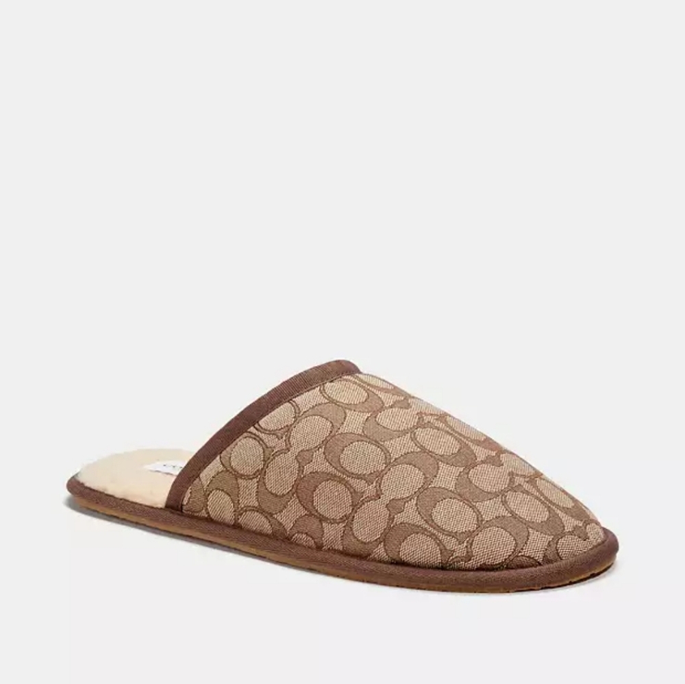 Coach slippers